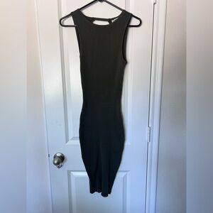 Olive Green Charlotte Russe Sleeveless Dress